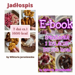 Jadłospis 1600 kcal + E-book